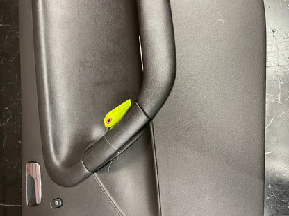 06-09 Pontiac Solstice Right Passenger Interior Door Trim Panel W/Switches Black