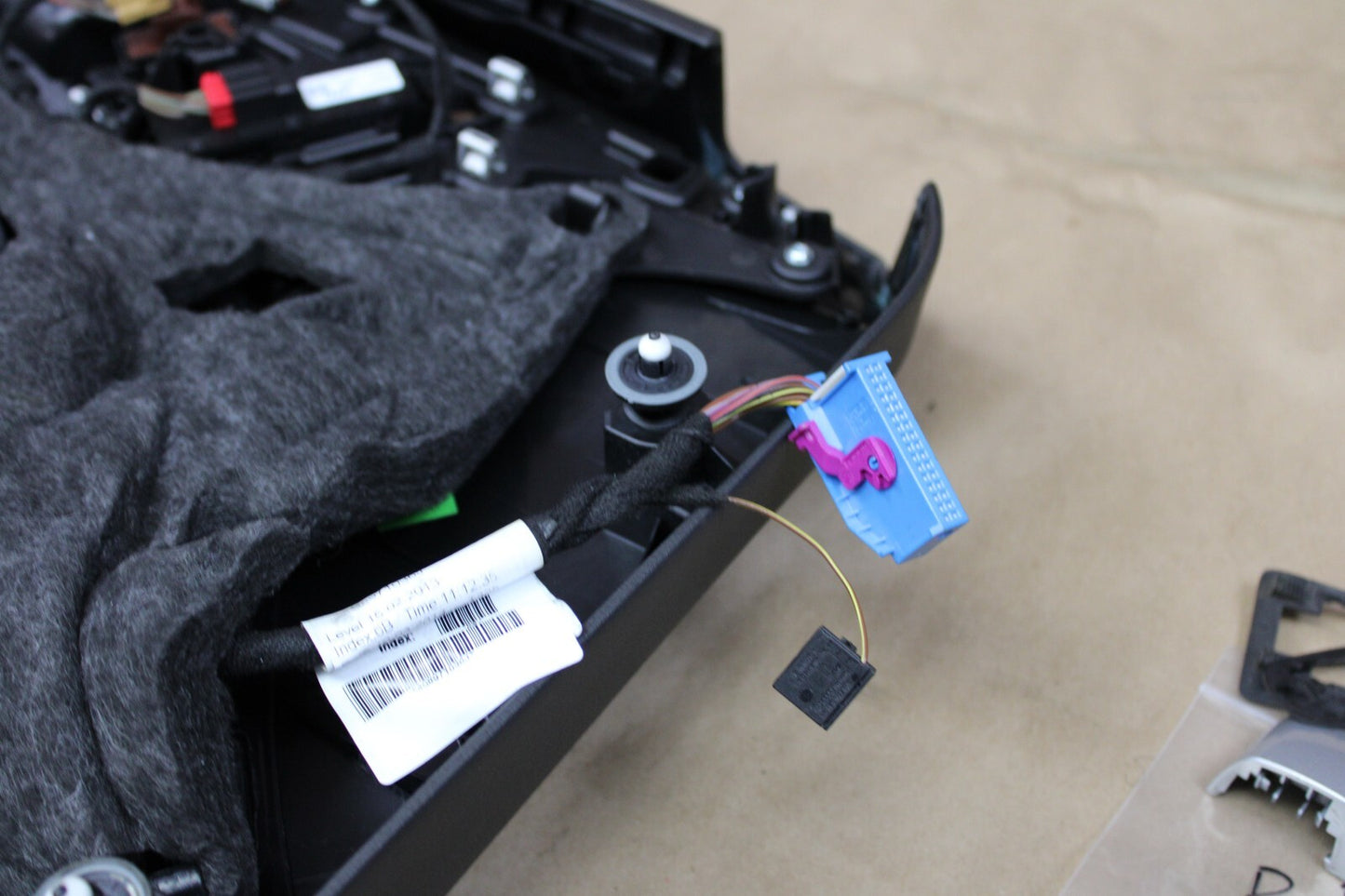 2012-2018 Audi A7/S7 Front Passenger RH Side Interior Door Panel Assembly Black