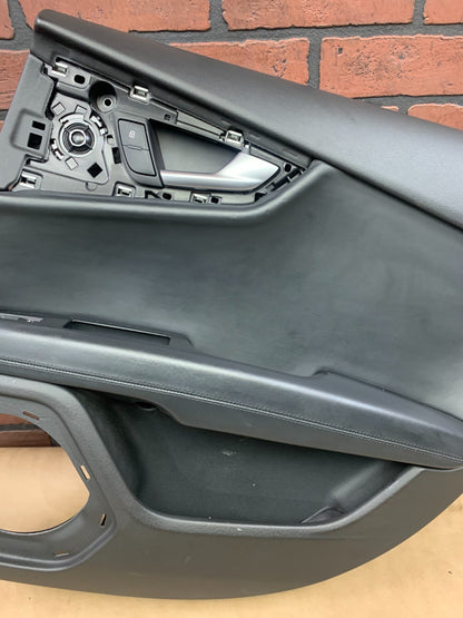 2012-2018 Audi A7/S7/RS7 Rear Interior Passenger RH Right Side Door Panel Black
