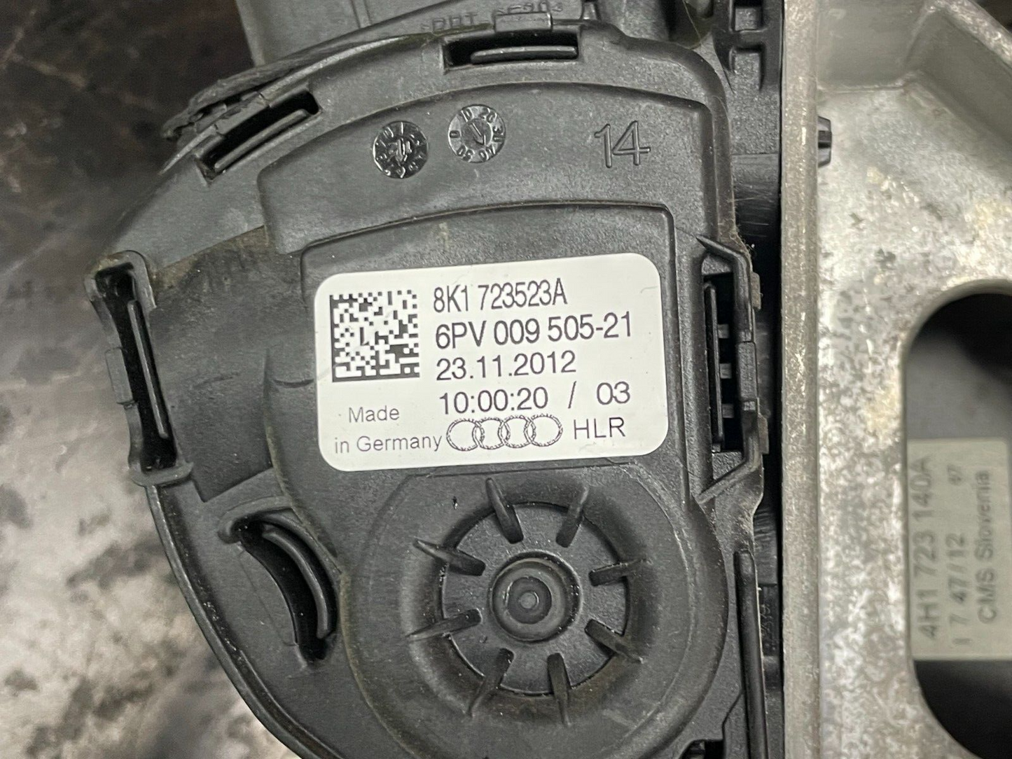 12 13 14 15 16 17 AUDI A8 A7 S7 BRAKE PEDAL W/PEDAL # 4G1 723 117 OEM