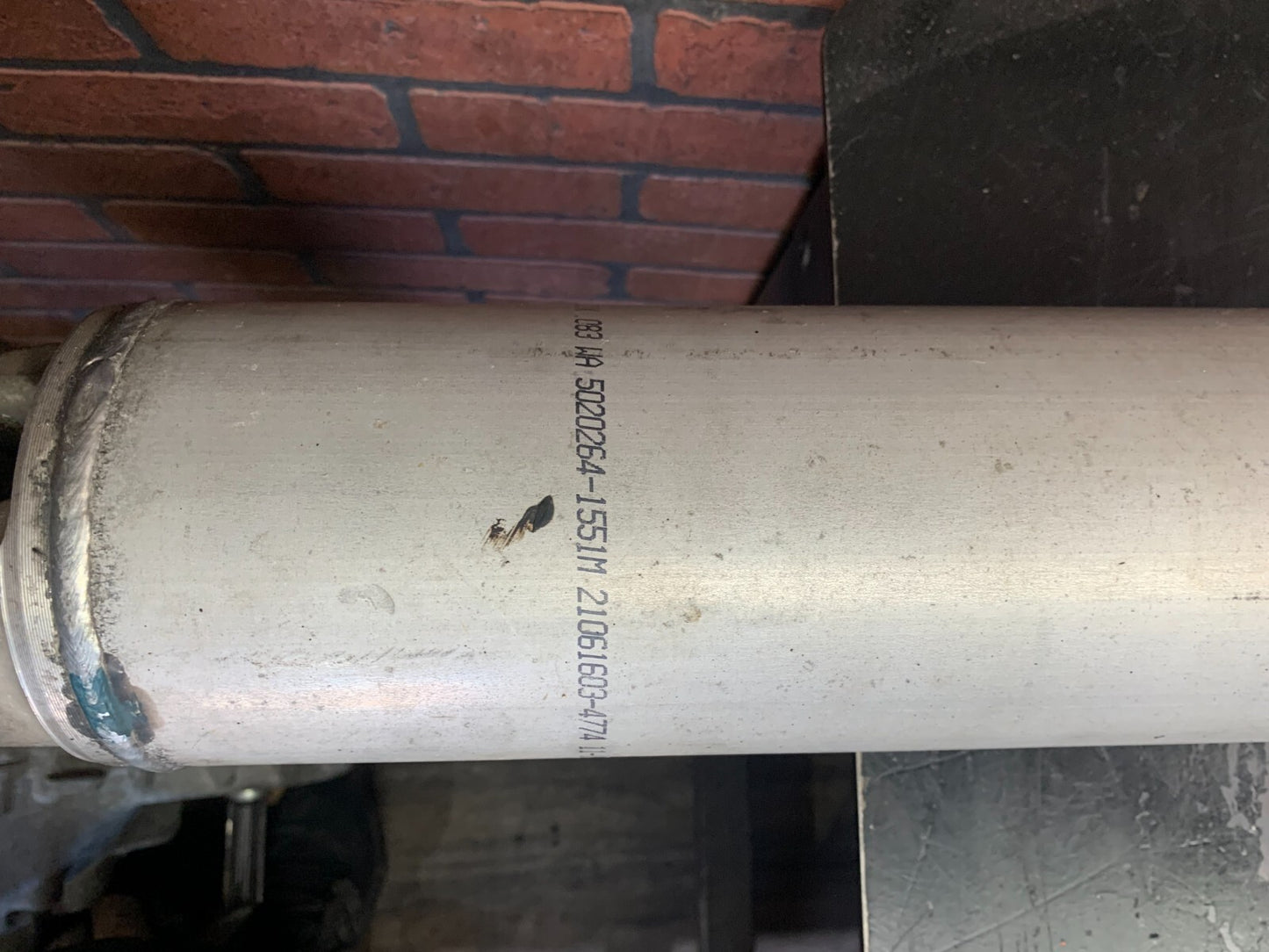 2014-2018 RAM 1500 REAR 1-PIECE DRIVE SHAFT 3.0L 4X4 4WD OEM AUTO 52123804AA