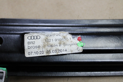 2012-2018 Audi A7/S7/RS7 Front Passenger RH Side Window Motor Regulator Assembly