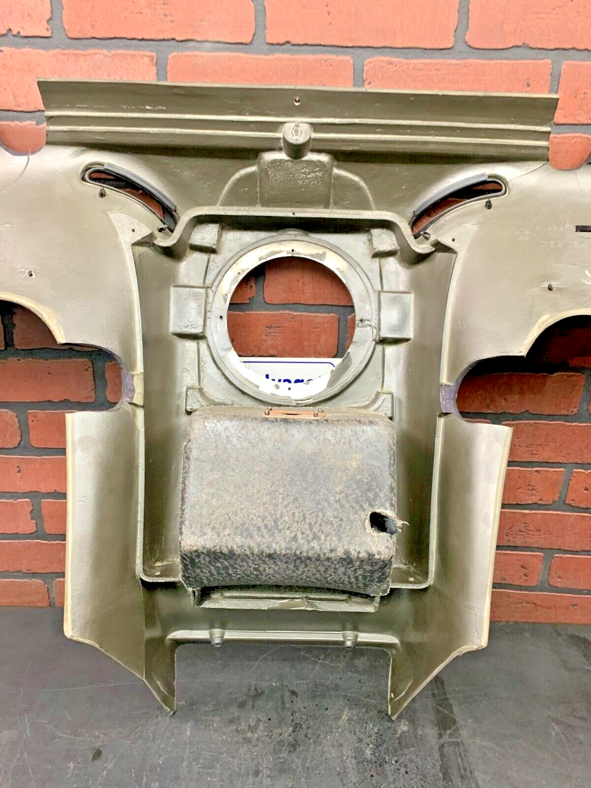 1997-2002 Gen 2 OEM Dodge Viper "T" Rear Center Console Bulkhead Light Damage
