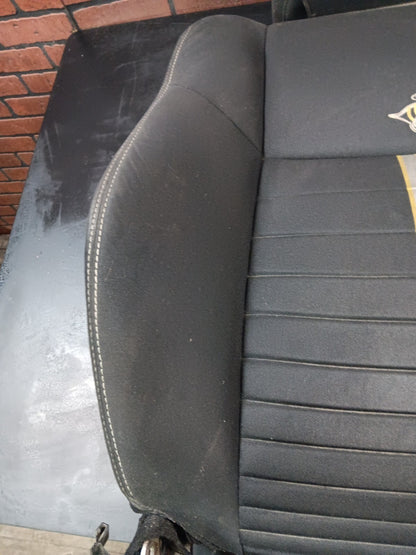 2012-2014 Dodge Charger SRT8 Super Bee OEM Cloth Driver Seat Back & Headrest