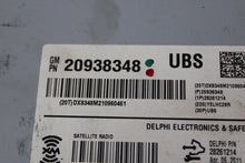2009-2012 CADILLAC ESCALADE GMC ACADIA SATELLITE RADIO RECEIVER OEM 20938348