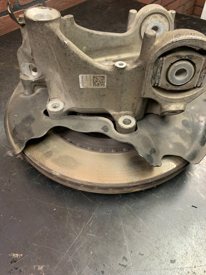 2012-2018 AUDI A8 RWD RIGHT PASS REAR LOWER SUSPENSION KNUCKLE AND CONTROL ARM