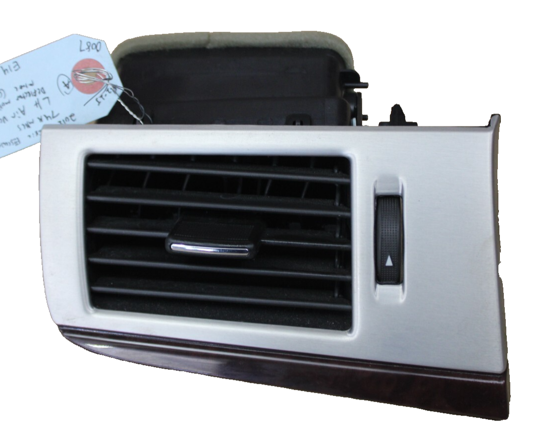 07-14 Cadillac Escalade Driver LH Dash Air Vent w/ Molding Bezel Trim Chocolate