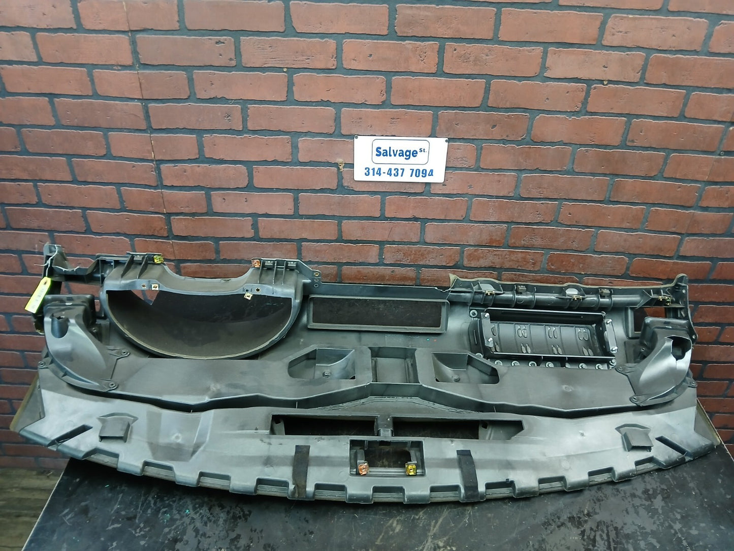 2004-2008 Audi A4 S4 Black Dashboard Dash Panel Upper Trim 8e1 857 033a Damage