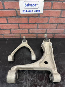 06-10 PONTIAC SOLSTICE FRONT LEFT LOWER & UPPER CONTROL ARM SET OEM 119K MILES