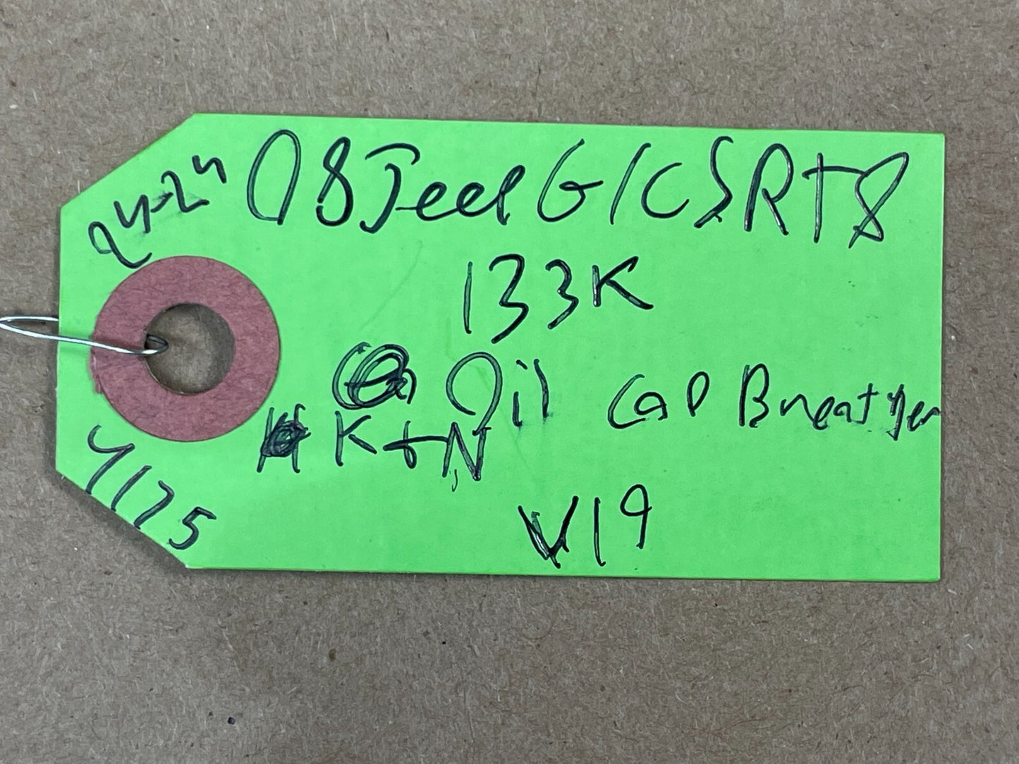 2005-2010 K&N Challenger/Charger/Magnum/300/G-C SRT8 6.1L Hemi Oil Cap Breather