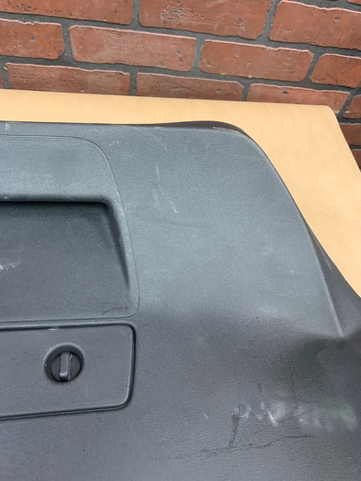 13-18 AUDI S7 REAR TRUNK HATCH TAILGATE LOWER TRIM COVER PANEL OEM 4G8 867 979 A