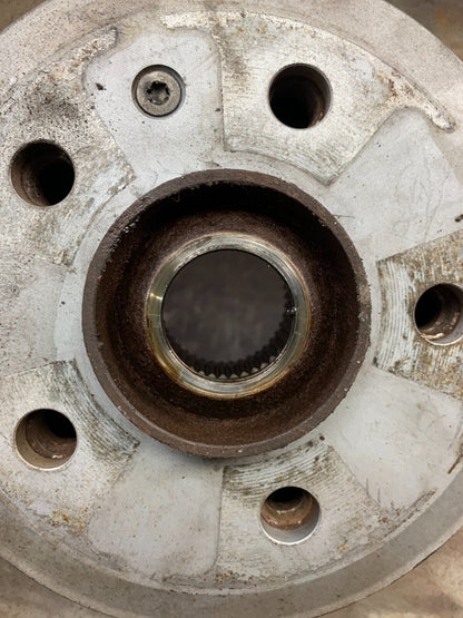 2012-2018 AUDI A8 RWD RIGHT PASS REAR LOWER SUSPENSION KNUCKLE AND CONTROL ARM