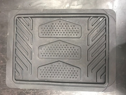 2008-2010 Dodge Challenger SRT Plasticolor Black Rubber Floor Mat Set of 4