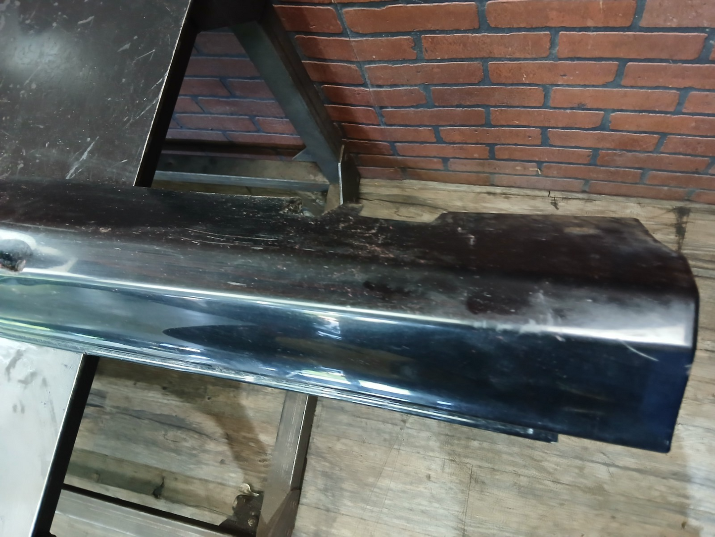 2013 Dodge Charger SRT8 Black Passenger RH Side Skirt Rocker Panel DAMAGED