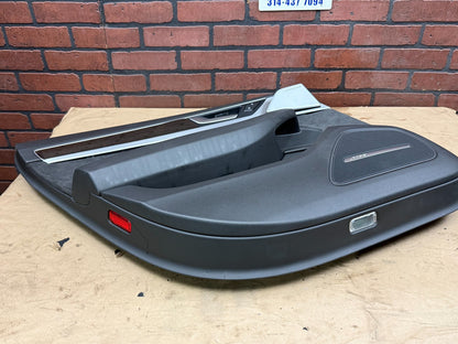 2011-2018 AUDI A8 D4 QUATTRO Rear Door Trim Panel Cover Driver Left Brushed OEM