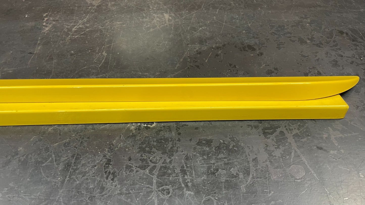 2003-2005 Dodge Neon SRT-4 Rear L+R Lower Door Trim Molding Applique Pair Yellow