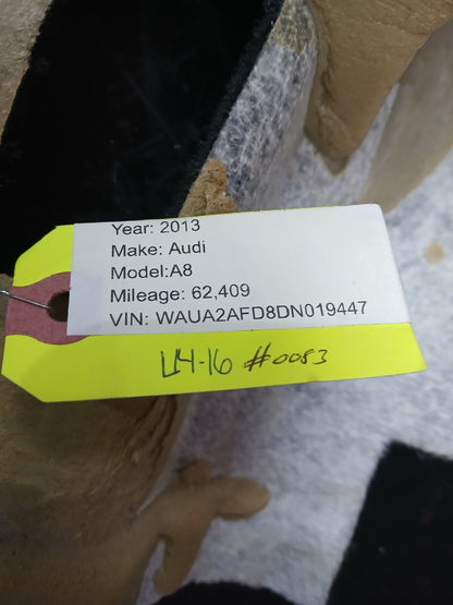 2011-2018 Audi A8 Front Driver LH Side Interior Floor Carpet 4H1 863 709 B