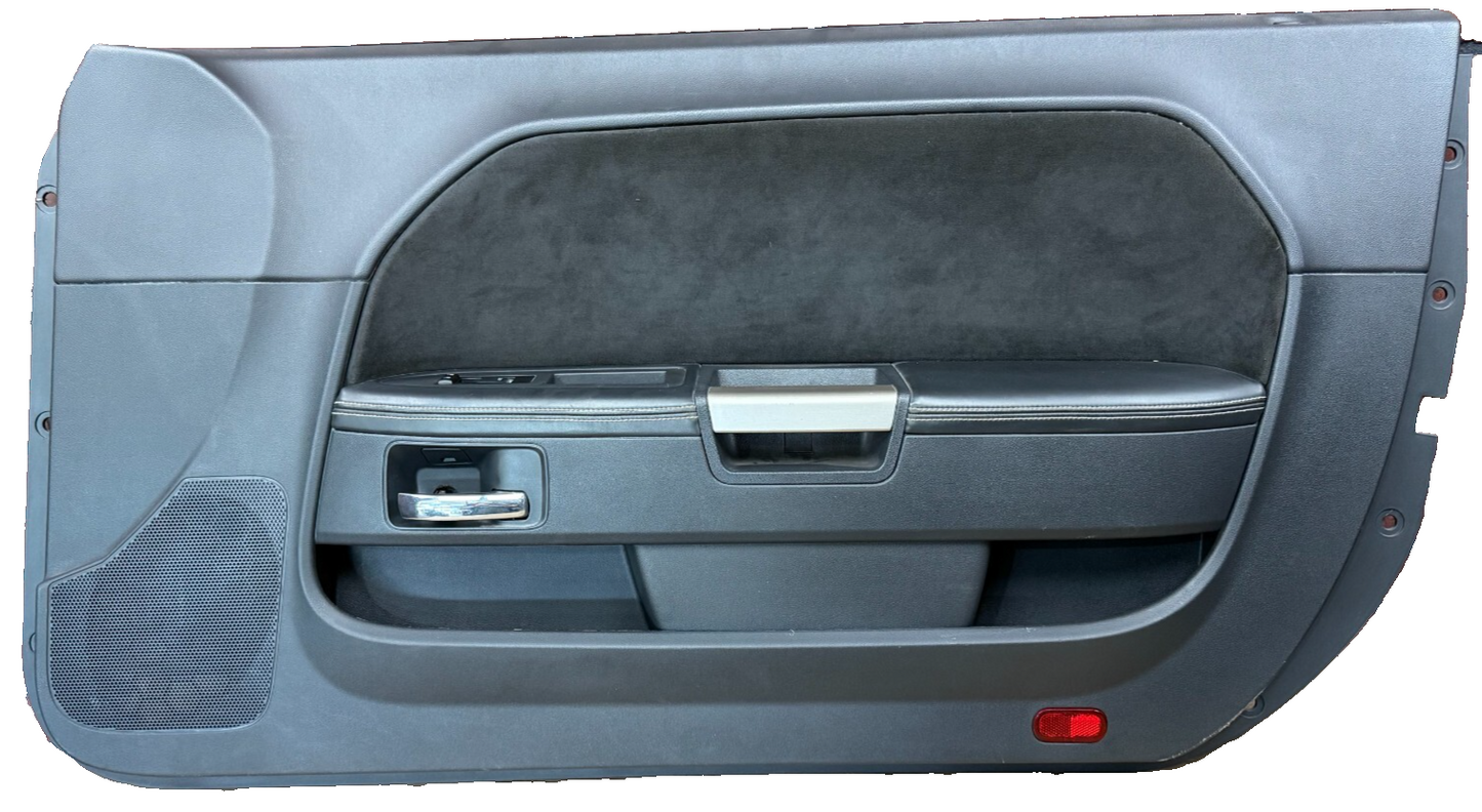 2008-2014 Dodge Challenger SRT8 Interior Front Passenger RH Leather Door Panel