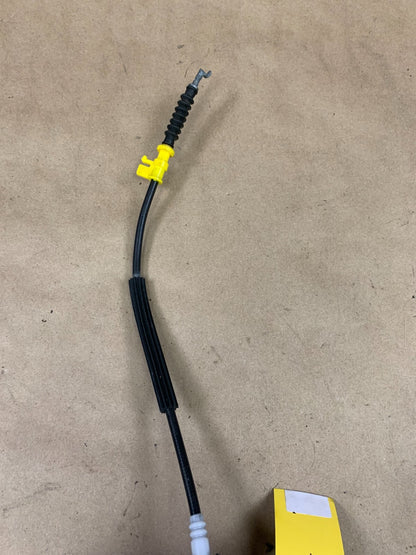 2012-18 Audi S7 Rear Driver LH Side Silver Door Handle w Release Cable 4H0837885