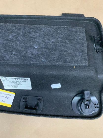 2012-2018 Audi A6 S6 Rear Left Trunk Access Panel / BOOT Lining Cover OEM