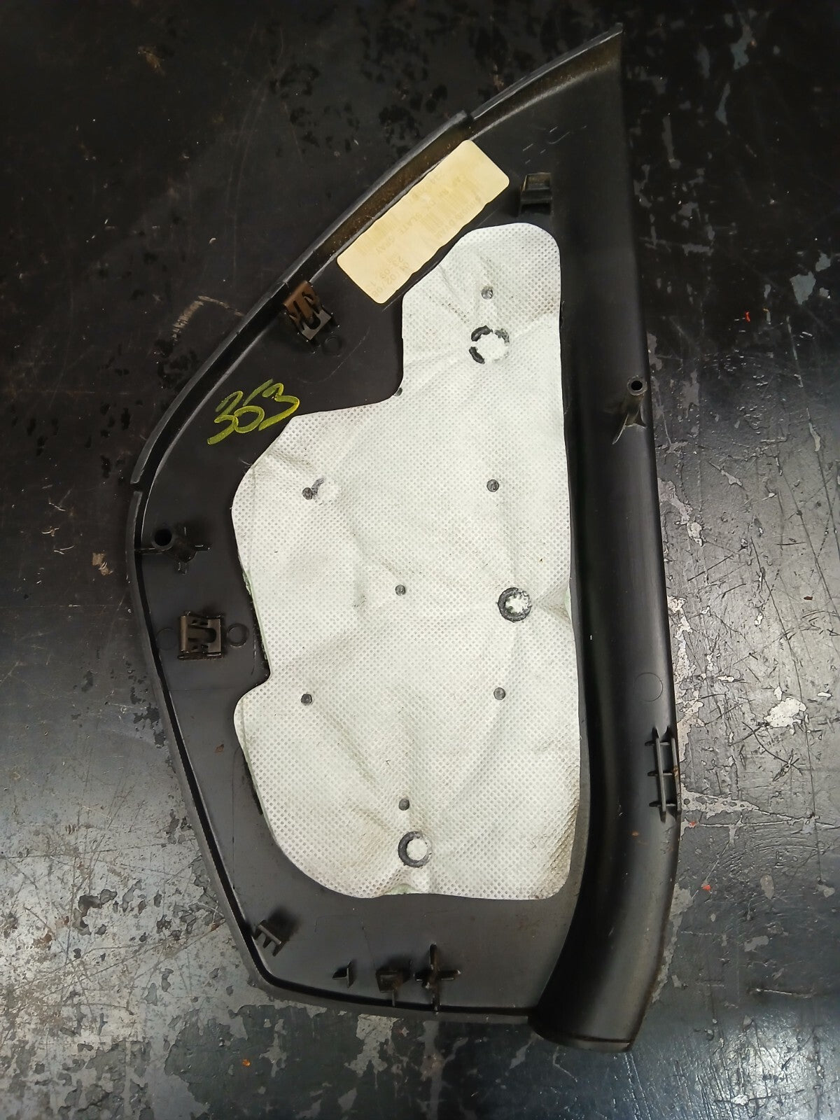 2008-2010 Jeep Grand Cherokee Passenger RH Dash End Cap Cover Panel 5hu58xdvam