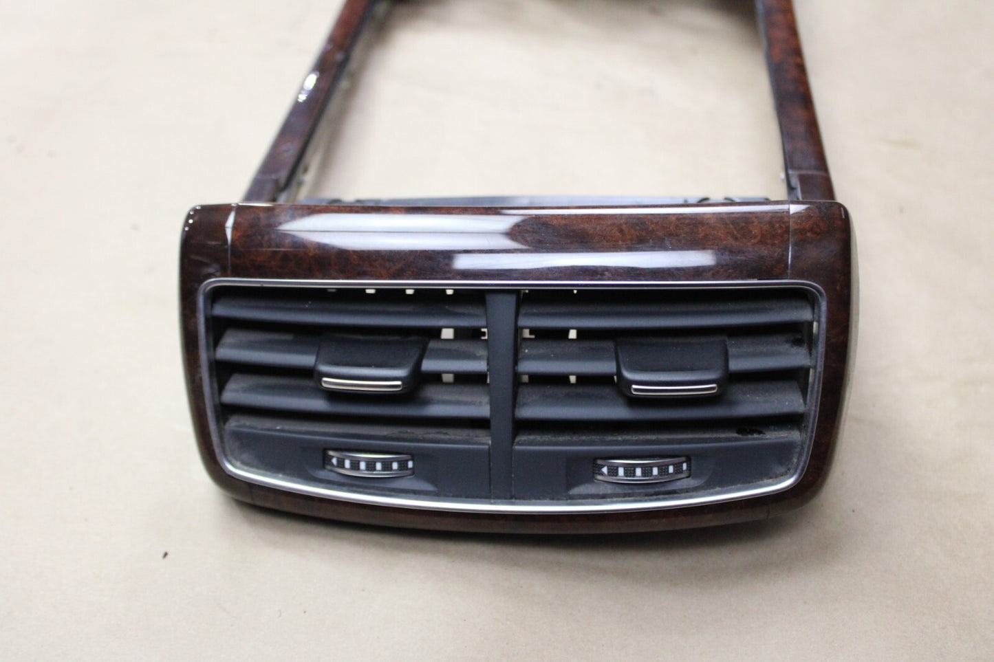 2011-2018 Audi A8 Front Floor Central Console HVAC Trim Bezel OEM 4H0 971 641 E