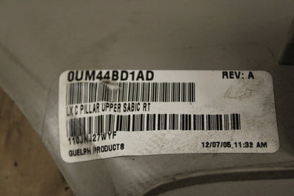 2005-2010 Chrysler 300 Passenger RH Side C Pillar Molding 0UM44BD1AD OEM Beige