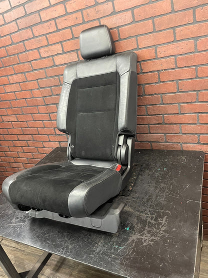 2011-2013 Jeep Grand Cherokee SRT8 Right Rear Seat Assembly Heated Black Suede
