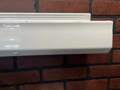 2012-2018 DODGE CHARGER SRT LEFT SIDE SKIRT ROCKER COVER PANEL BRIGHT WHITE OEM