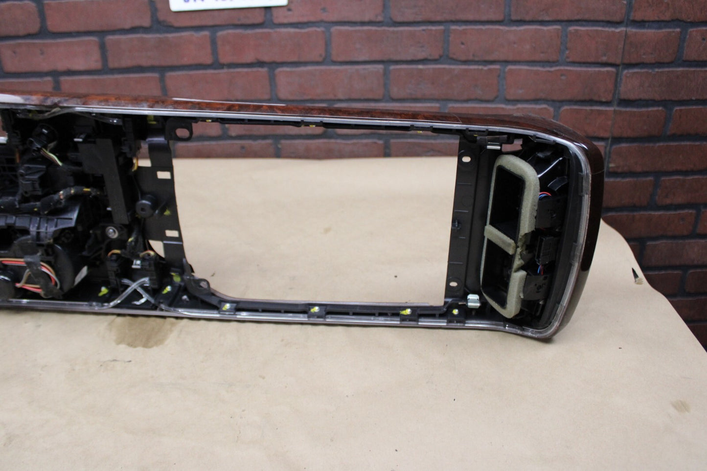 2011-2018 Audi A8 Front Floor Central Console HVAC Trim Bezel OEM 4H0 971 641 E