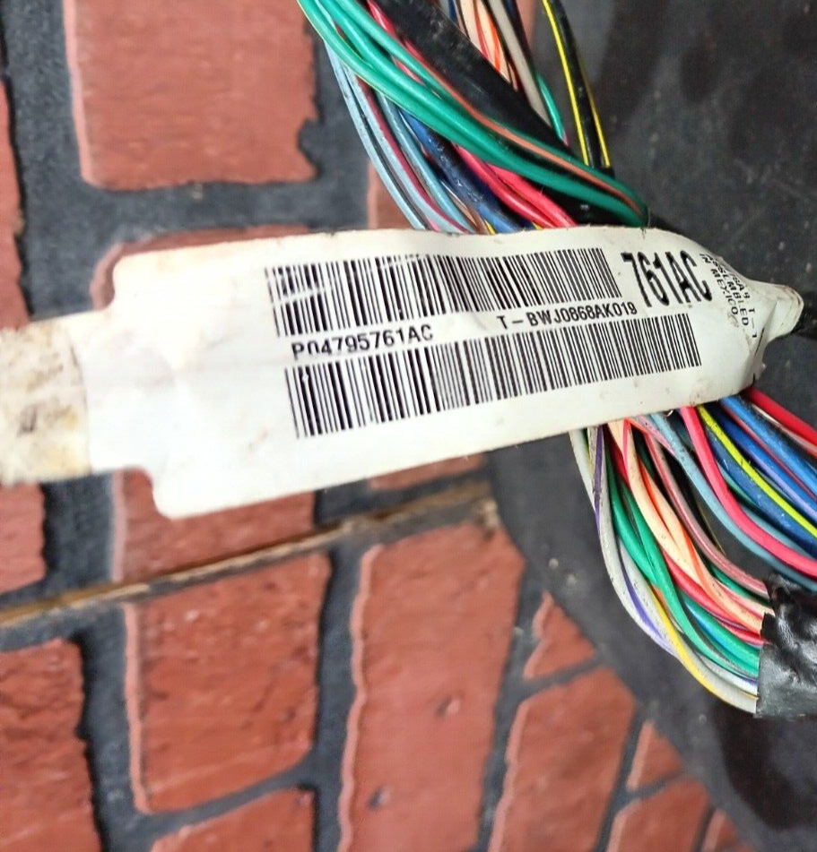 2007-2008 Dodge Caliber Dash Instrument Panel Wire Wiring Harness 05084239AE