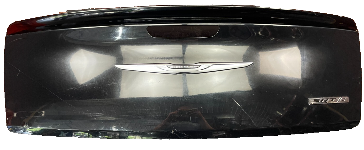 2011-2023 Chrysler 300 SRT8 Rear Trunk Lid Hatch Decklid w Spoiler BLACK OEM