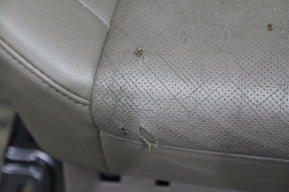 15-20 YUKON Gray Leather Rear Back Second Row Heated Captains Bucket Seat Set