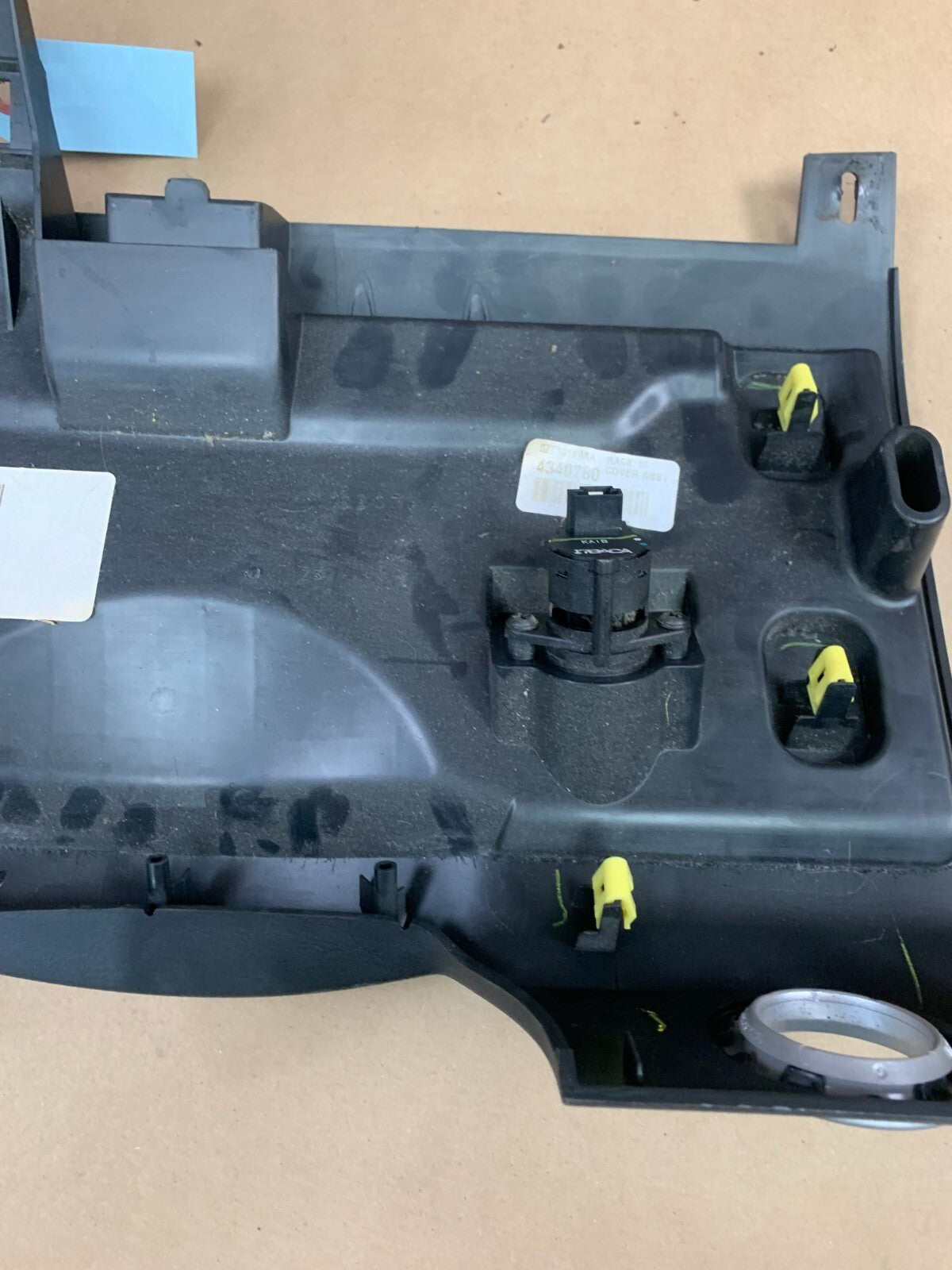 OEM 2013-2018 RAM Lower Steering Column Cover Driver Knee Bolster Trim Black