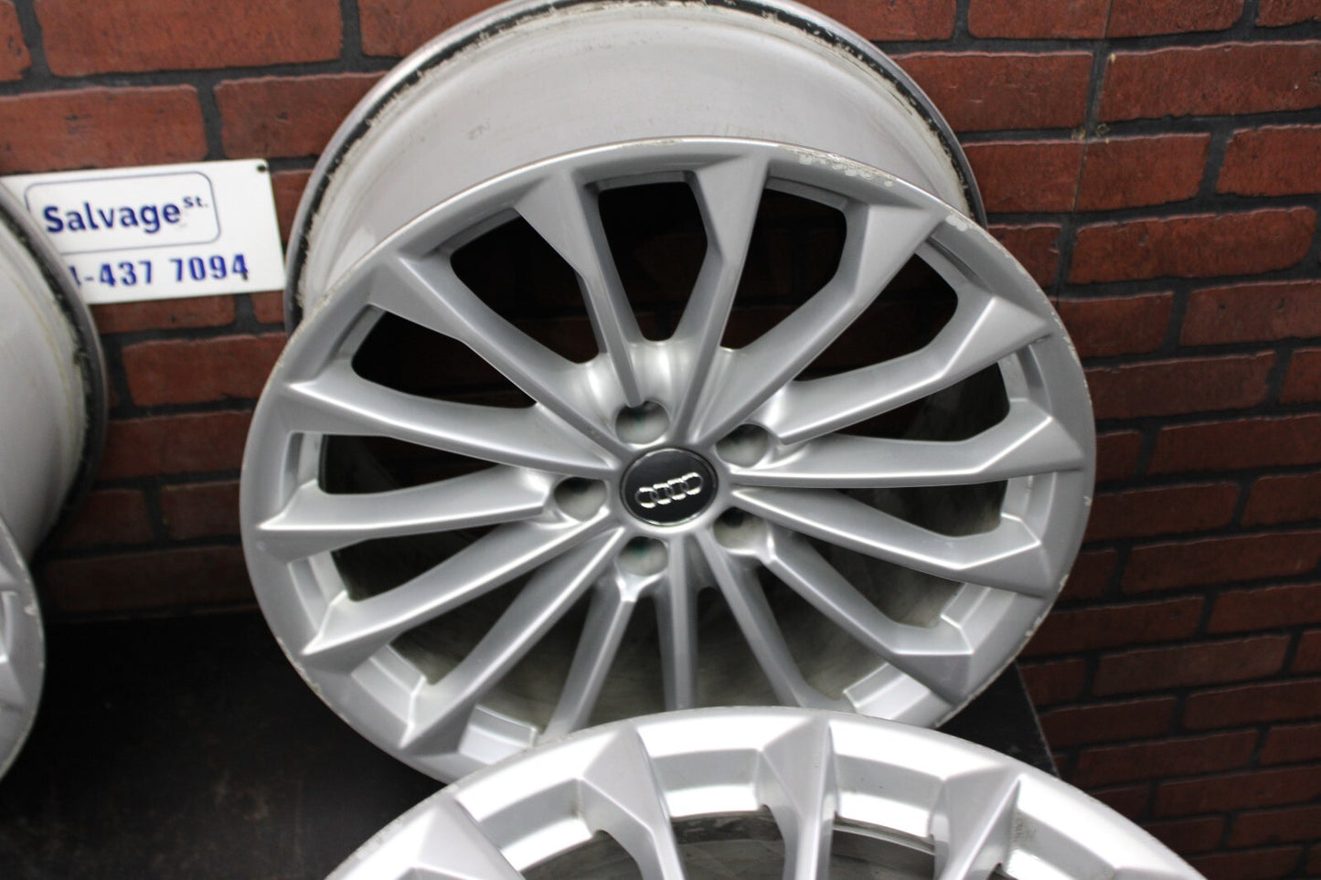 2019-2021 Audi A8 Quattro/S8 Wheels Rims 19” Set of 4 OEM Silver 4N0 601 025 B