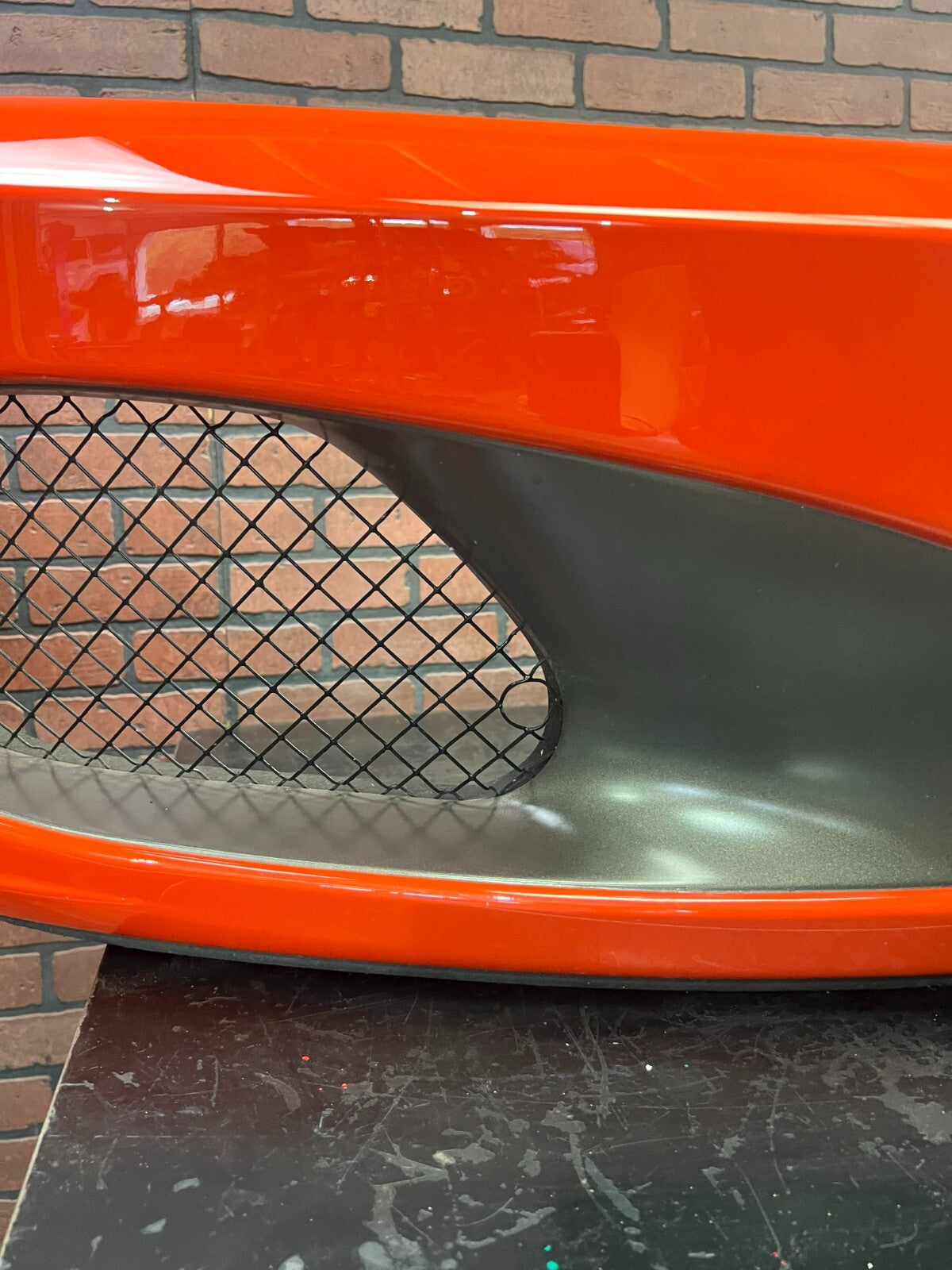 Ferrari F430 Front Bumper with Parking Sensor Option, Orange Damaged 83111210