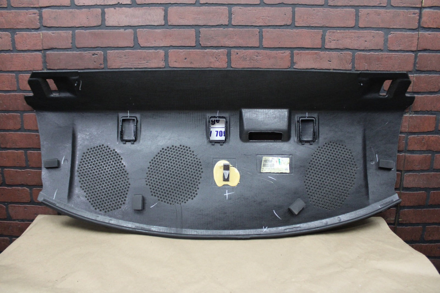 2011-2023 DODGE CHARGER REAR PACKAGE TRAY PANEL SHELF COVER OEM 1LM50DX9AP