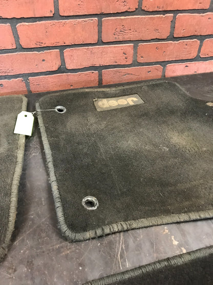 2011-2020 Jeep Grand Cherokee SRT Black Interior Carpet Front and Rear