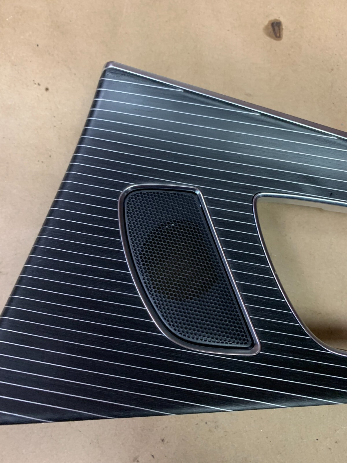 12-18 AUDI A7 Quattro/S7/RS7 REAR RIGHT SIDE DOOR PANEL INSERT COVER TRIM WOOD