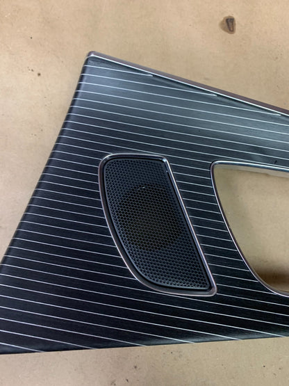 12-18 AUDI A7 Quattro/S7/RS7 REAR RIGHT SIDE DOOR PANEL INSERT COVER TRIM WOOD