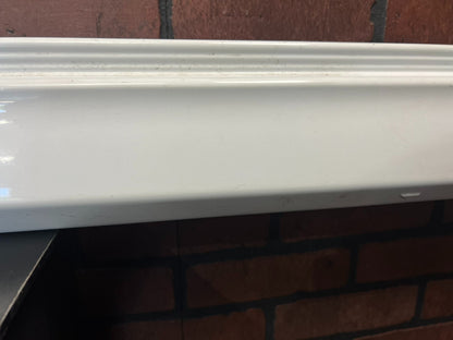 2012-2018 DODGE CHARGER SRT LEFT SIDE SKIRT ROCKER COVER PANEL BRIGHT WHITE OEM