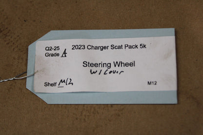 20-23 Daytona Charger SRT Scat Pack Steering Wheel Assembly w Cover and Controls