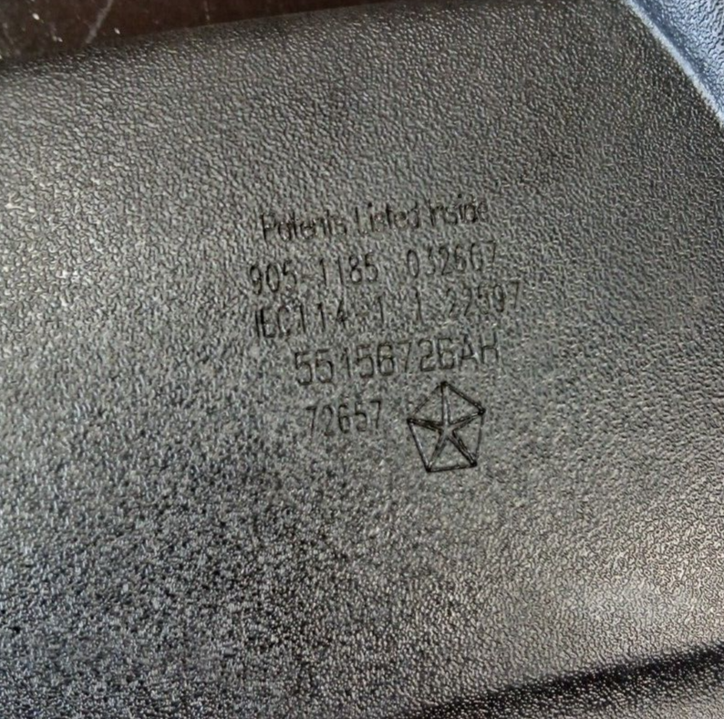 2005-2007 Jeep Grand Cherokee Auto Dim Interior Rear View Mirror 55156726ah