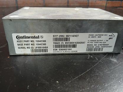 2007-2008 Pontiac Solstice GXP Communication Control Unit Module 15942380