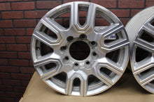 8 Lug GMC Chevy Silverado 8 Y Spoke 20x8.5 20" Wheel Rim Set OEM 23377037 Silver