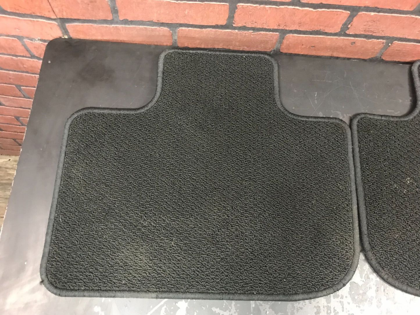2011-2014 Chrysler 300 Black Carpet Rear Left & Right Side Floor Mat Set