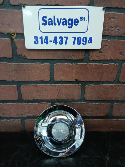 2011-2023 Dodge Challenger R/T Scat Pack Chrome Gas Fuel Cap Door Cover Assembly