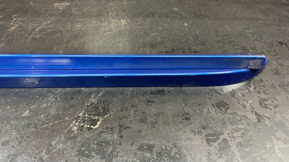 2003-2005 Dodge Neon SRT-4 Rear L+R Lower Door Trim Molding Applique Pair Blue