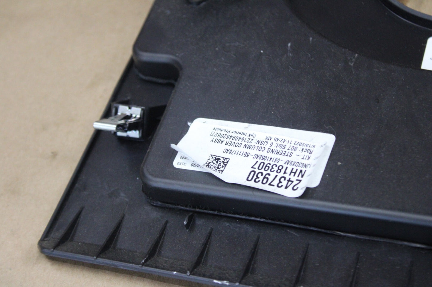 2011-2023 CHARGER 300 OEM DASH STEERING COLUMN KNEE TRIM PANEL W/ LAMP SWITCHES