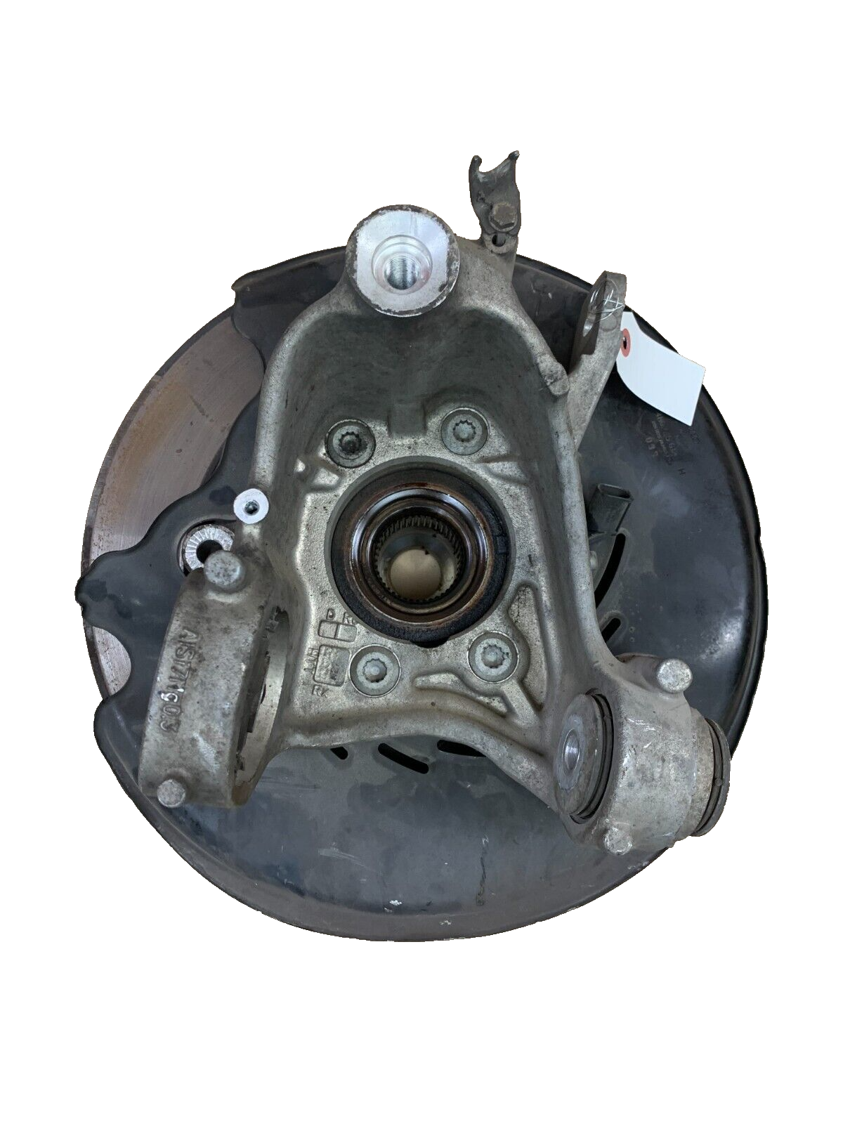 2012-2018 AUDI A8 RWD RIGHT PASS REAR LOWER SUSPENSION KNUCKLE AND CONTROL ARM